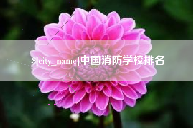 孟州中国消防学校排名