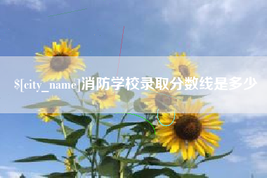 孟州消防学校录取分数线是多少
