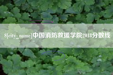 孟州中国消防救援学院2018分数线