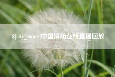 孟州中国消防在线直播回放