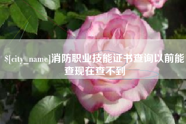 孟州消防职业技能证书查询以前能查现在查不到