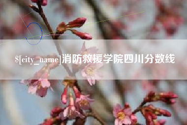 孟州消防救援学院四川分数线