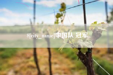 孟州中国队 冠军