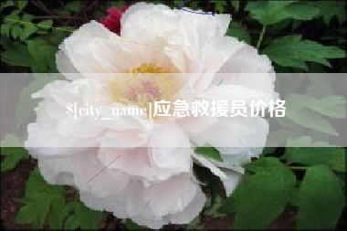 孟州应急救援员价格