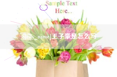 孟州王子豪是怎么写
