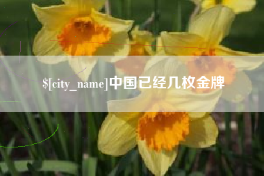 孟州中国已经几枚金牌