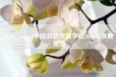 孟州中国消防救援学院2020年录取结果