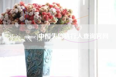 孟州中国失信执行人查询官网