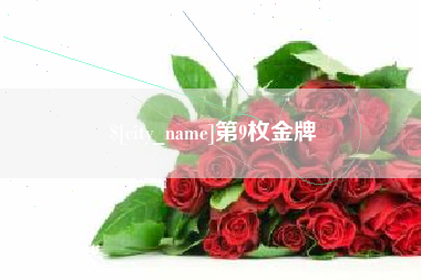 孟州第9枚金牌
