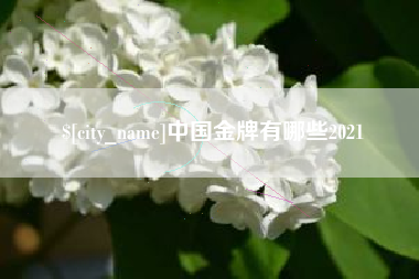 孟州中国金牌有哪些2021