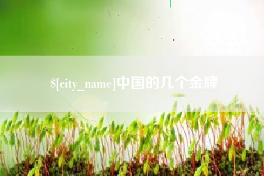孟州中国的几个金牌